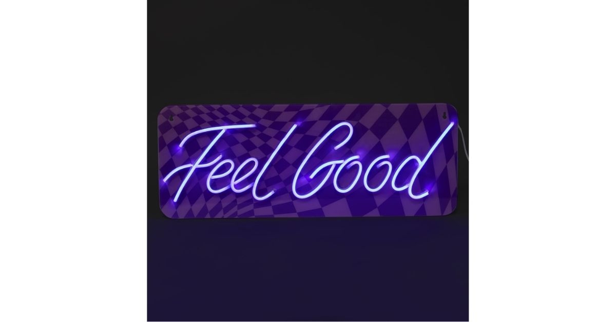 feel good neon light