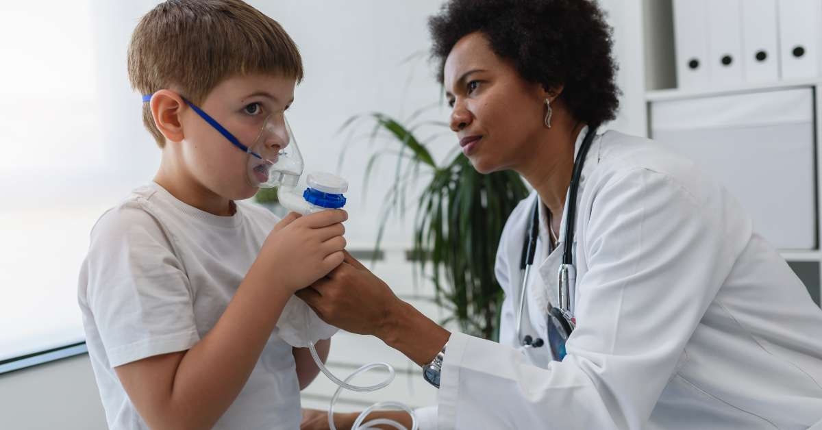 doctor general practitioner helping child