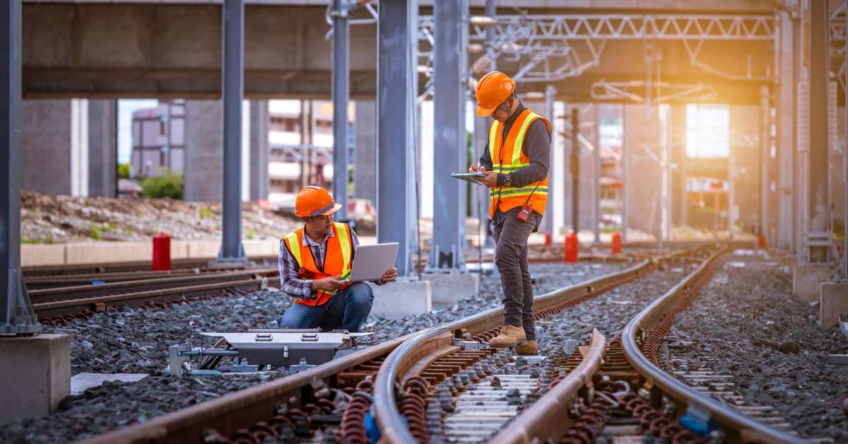 engineer wearing safety uniform and safety helmet