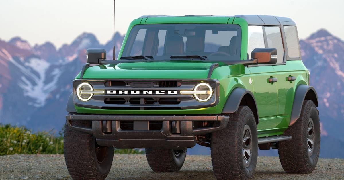 New Ford Bronco off-road 4x4 SUV