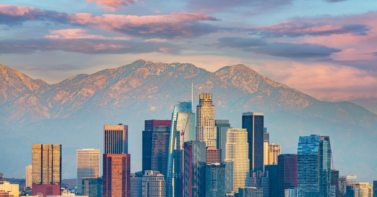 los angeles skyline