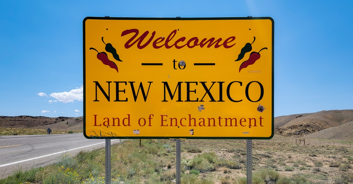 welcome to new mexico land