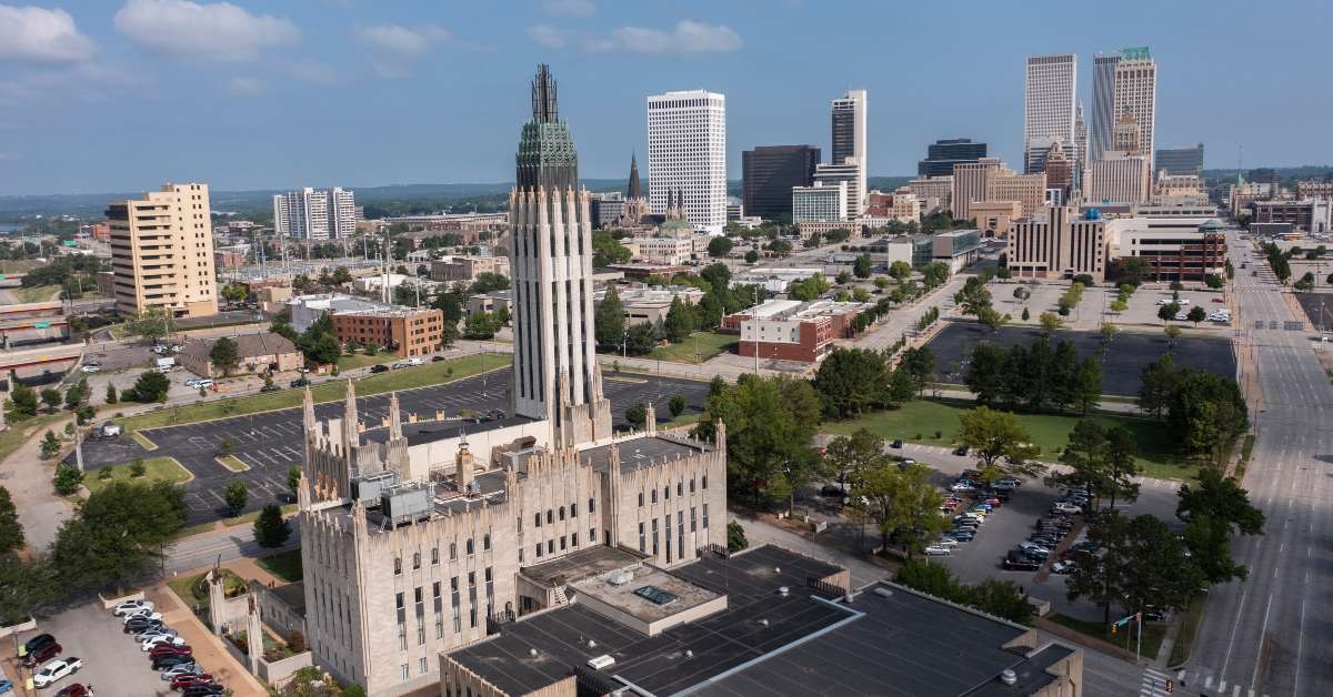 historic buildings of downtown tulsa