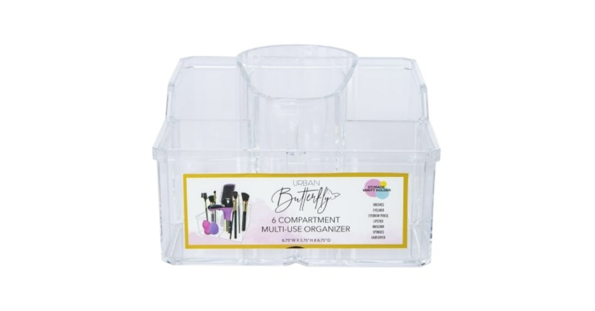 6 compartment multipurpose organizer