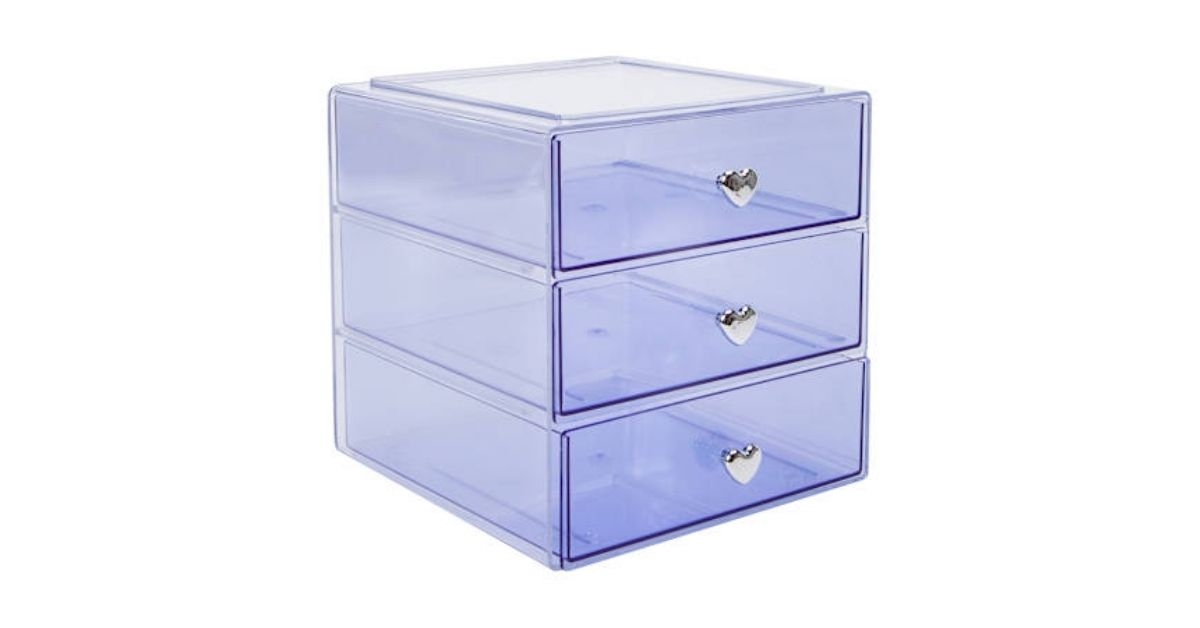 stackable vanity organizer