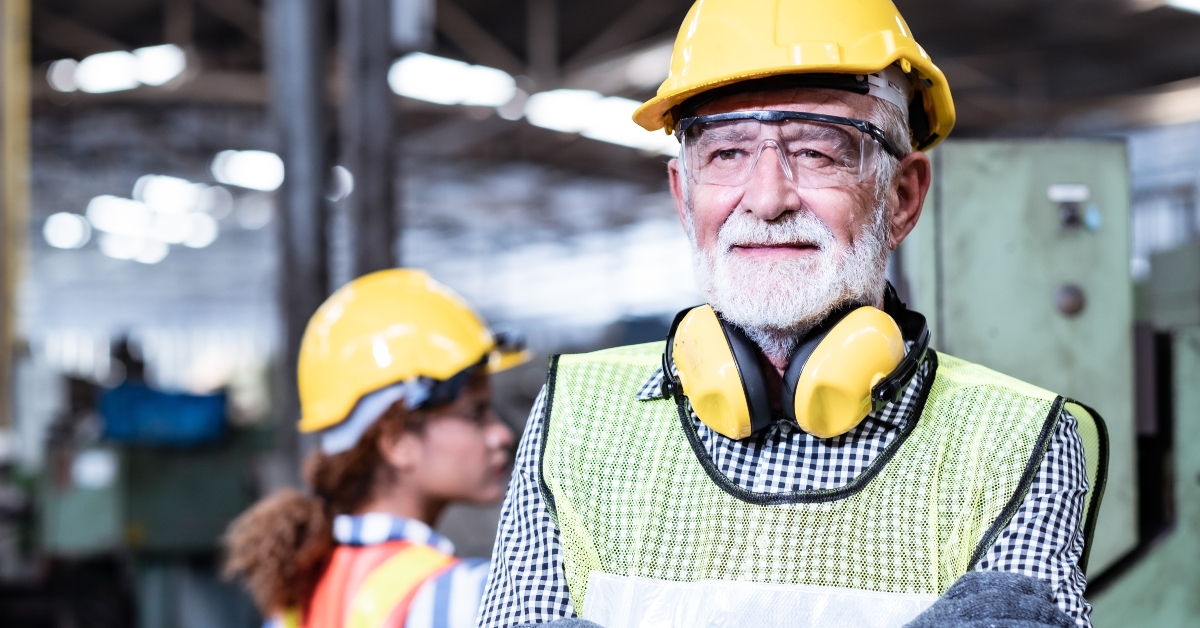 industrial engineers working in an industrial factory