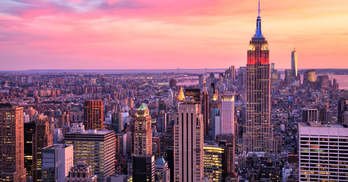new york city midtown with empire state building