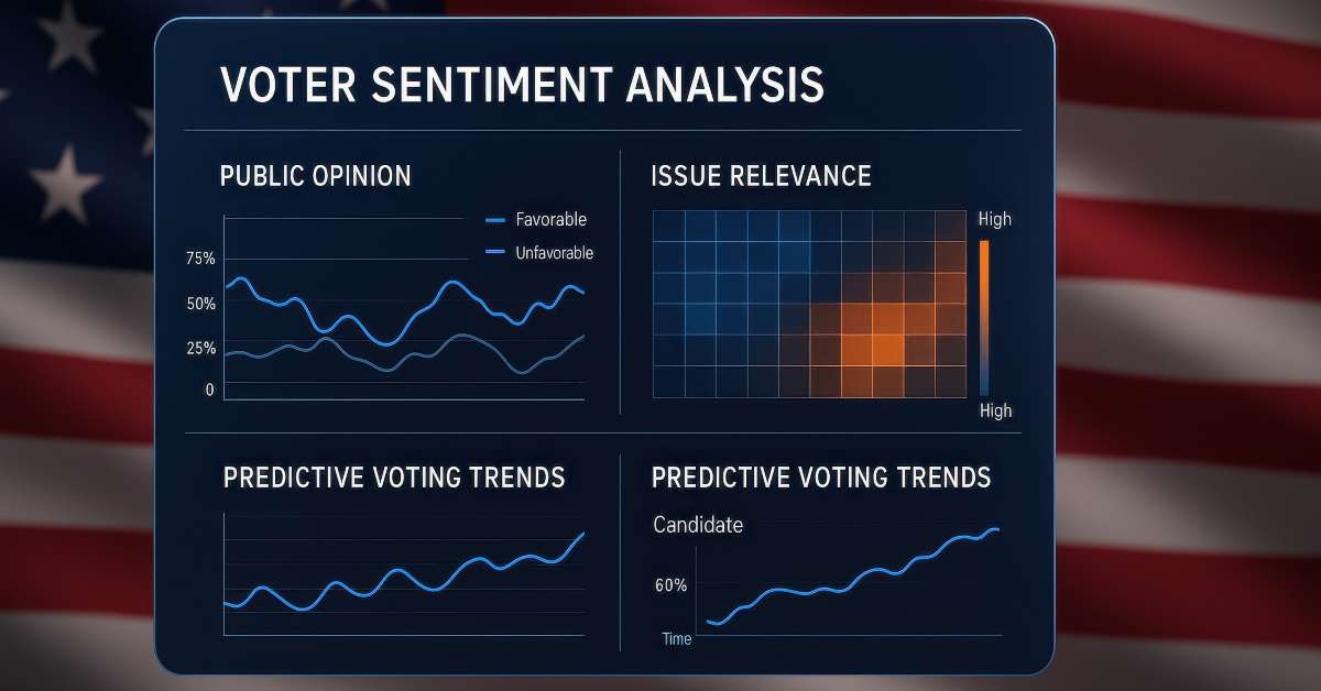 digital voter sentiment dashboard