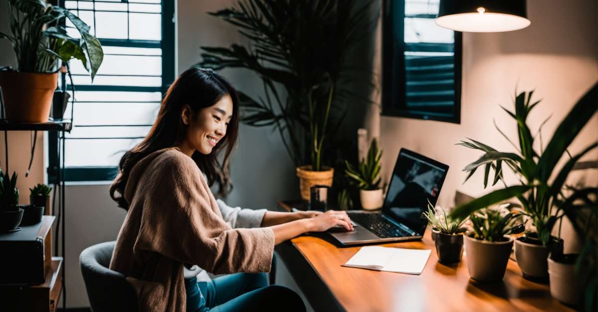 work from home concept