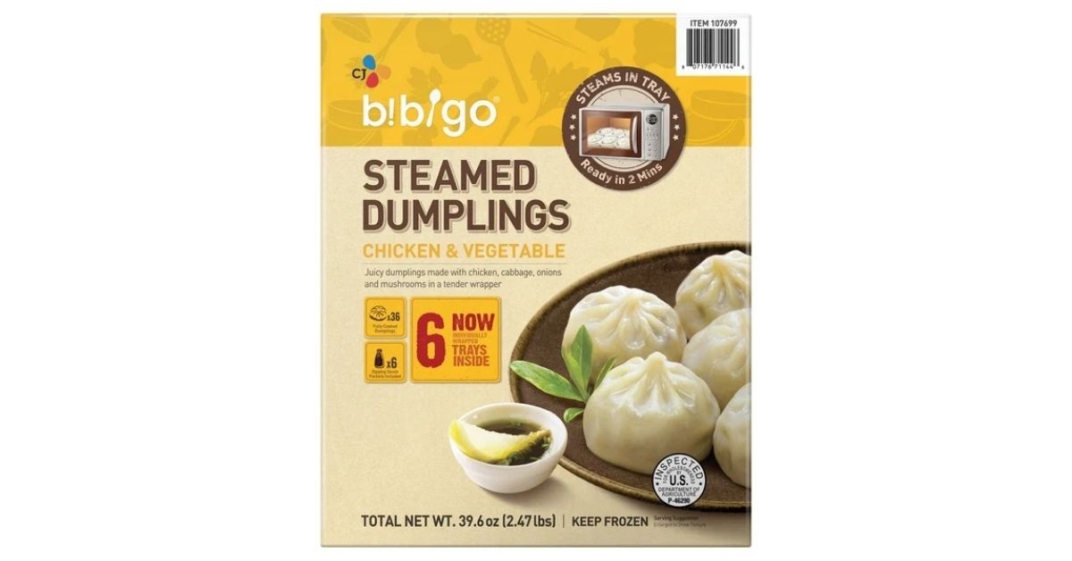 steamed dumplings chicken vegetable