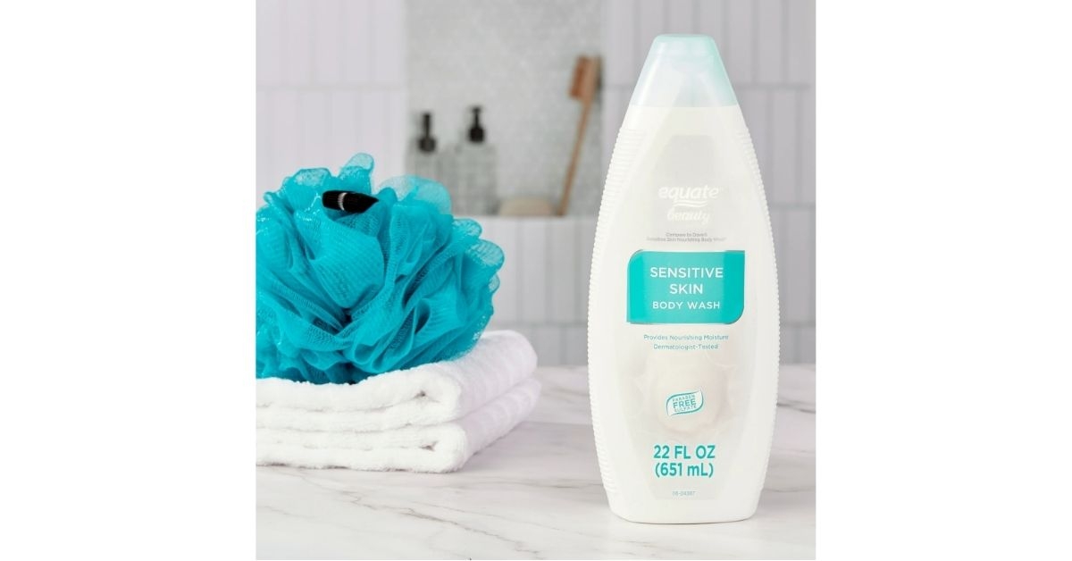 sensitive skin body wash