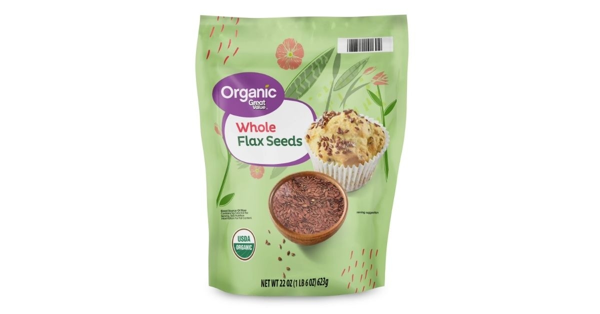 organic whole flax seed