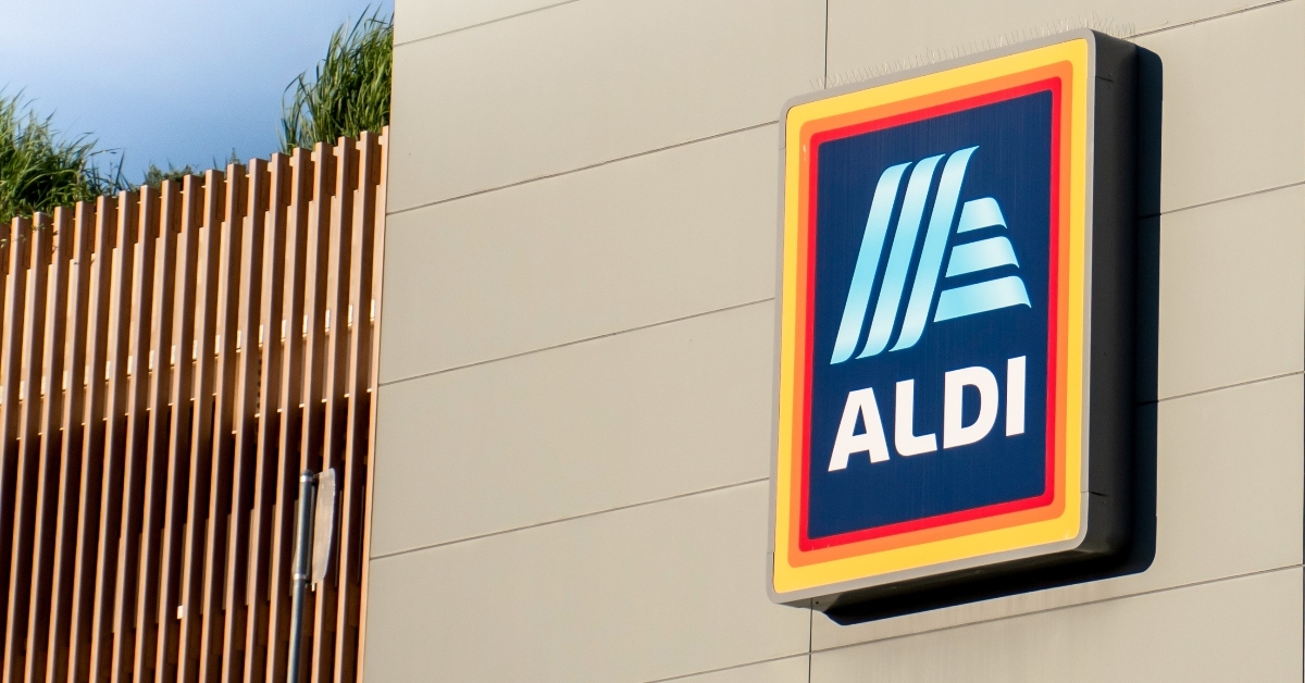 An Aldi storefront