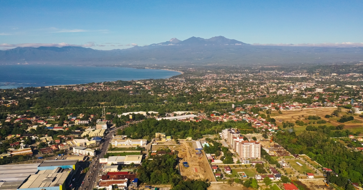 residential area with dense development 
