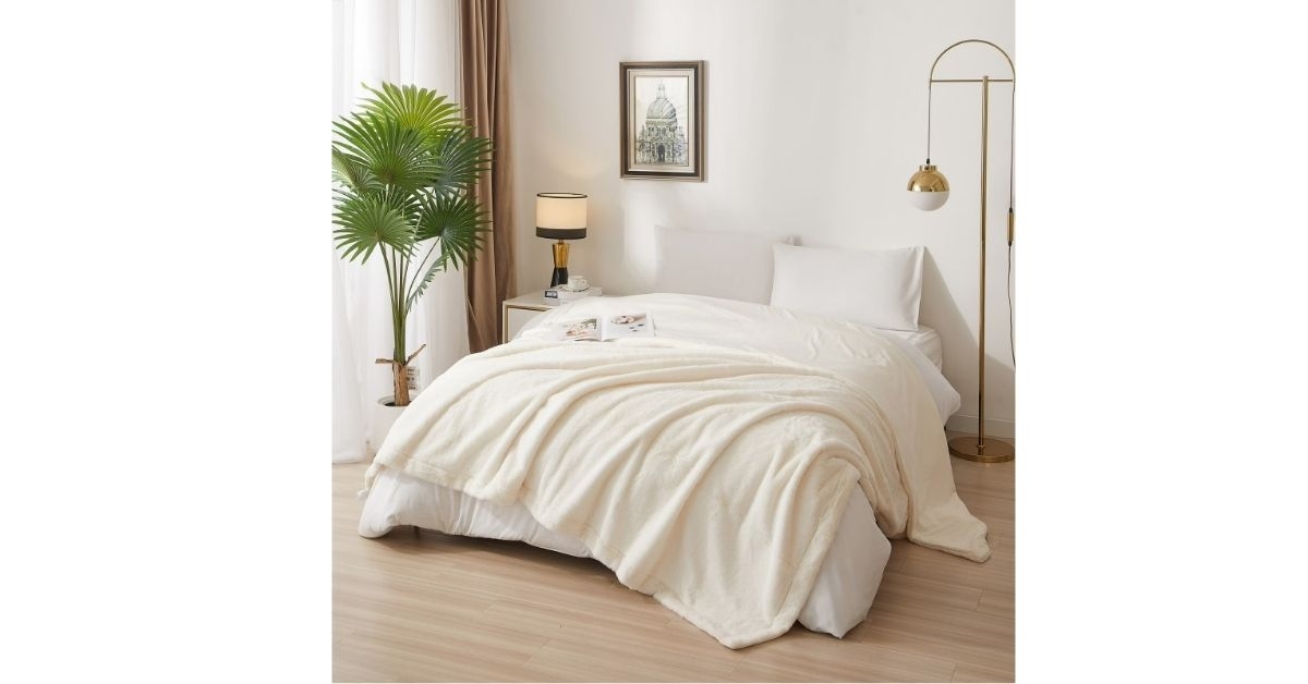faux fur super soft luxury blanket