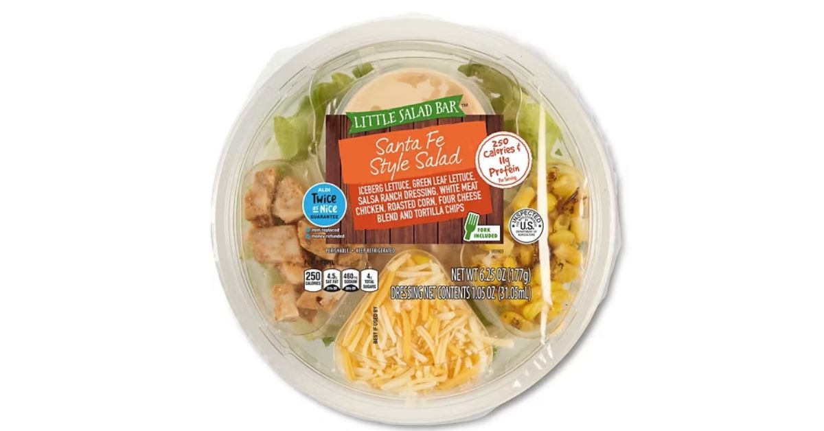 Little Salad Santa Fe Style Salad Bowl