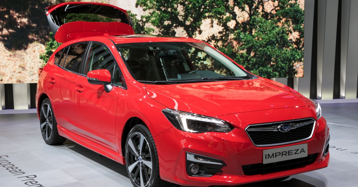 2018 subaru impreza car 