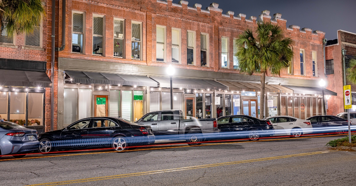 brunswick georgia at night