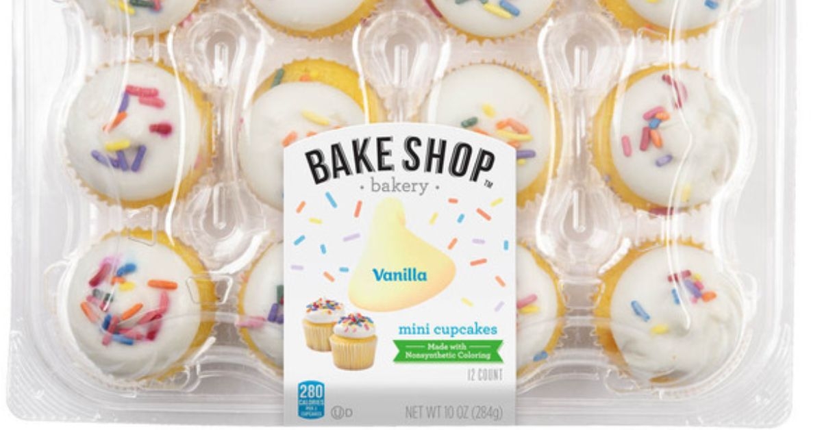Aldi Two-Bite Mini Cupcakes