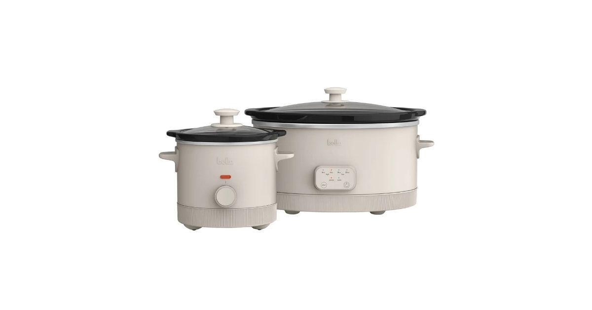 programmable slow cooker set