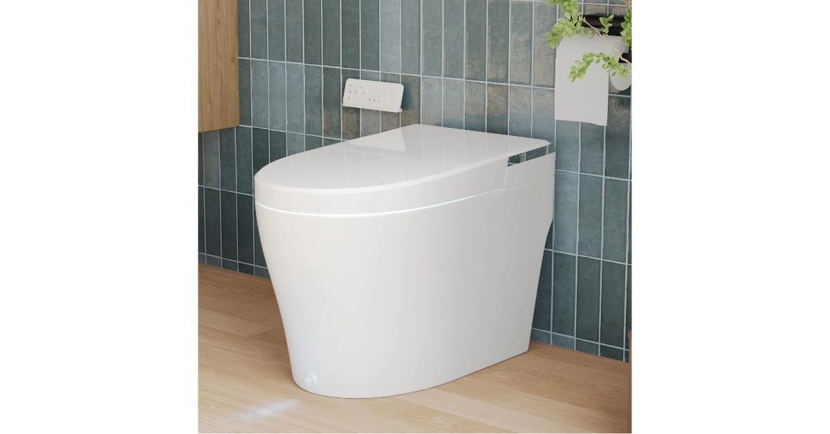 smart toilet with bidet