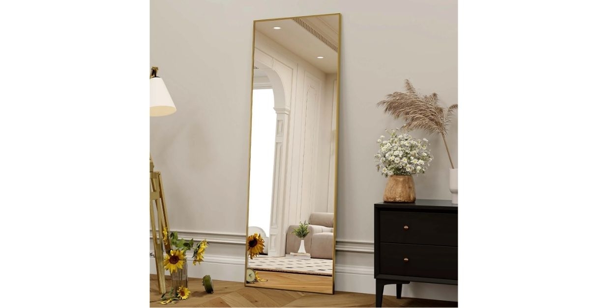 full length mirror with frame