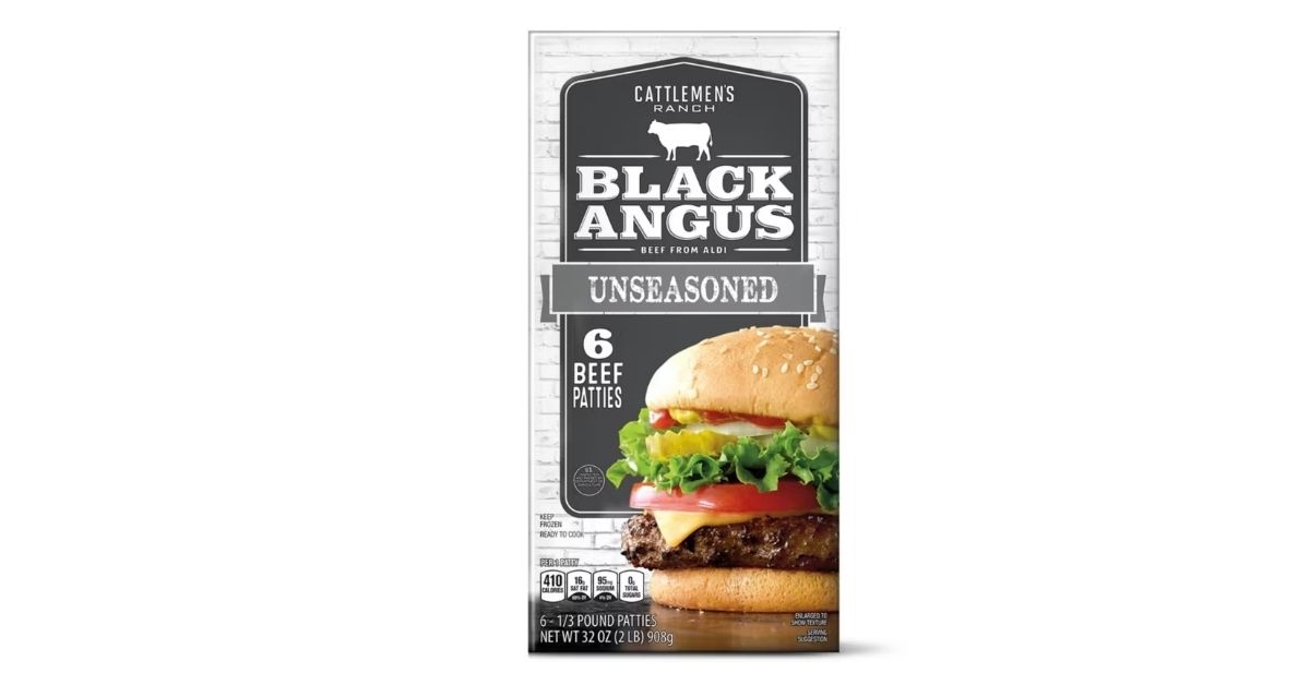 Black Angus Beef Burger Patties