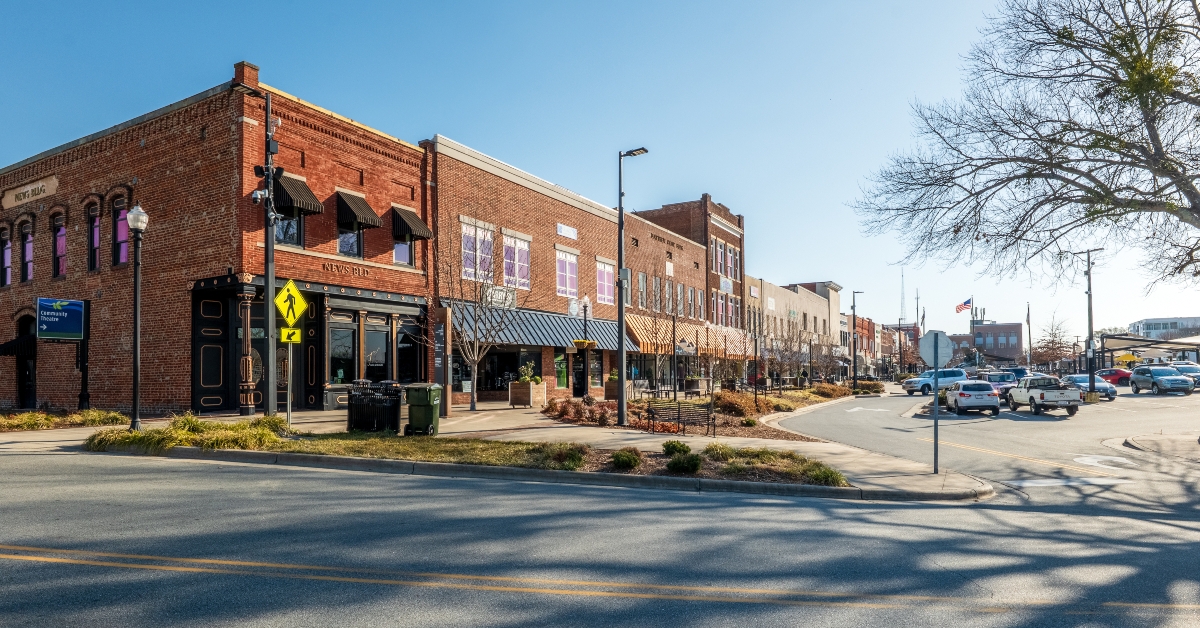 Downtown Hickory North Carolina
