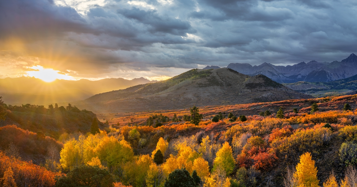 Streaming Sun Autumn Sunrise