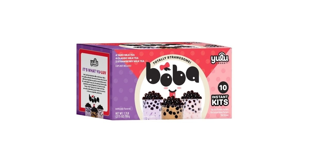 instant boba tea kit
