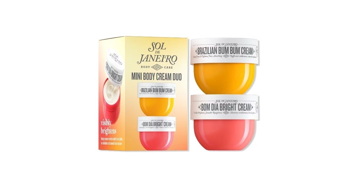 ulta sol de janeiro mini body cream duo