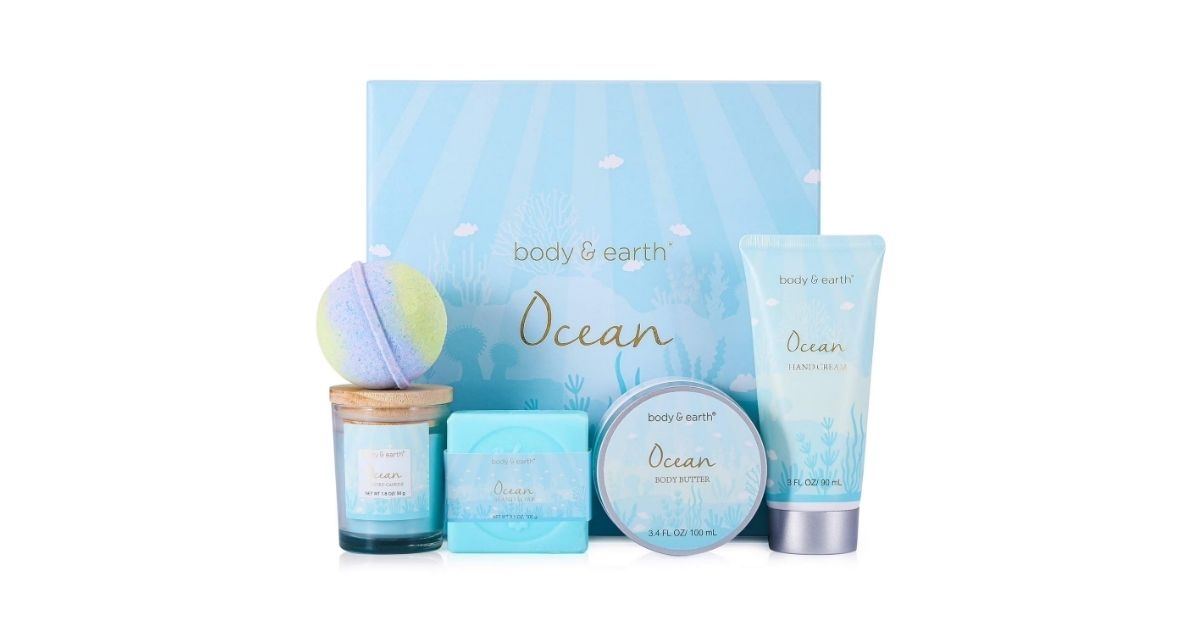 bath and body set for women