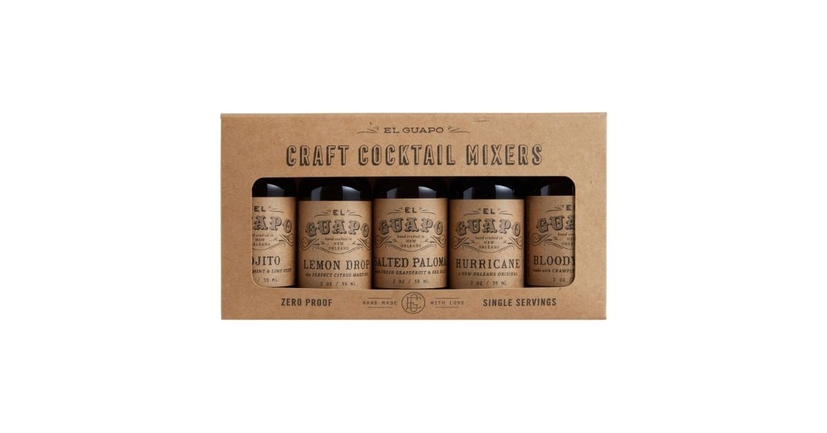 craft cocktail mixer gift set