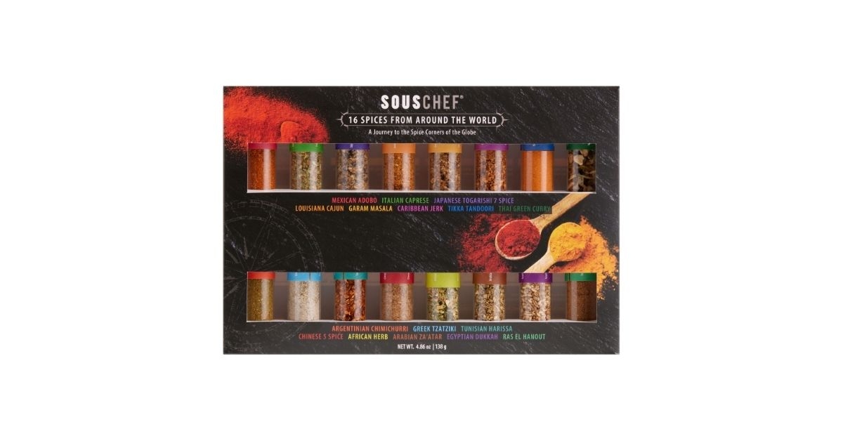 sous chef spice tube variety box