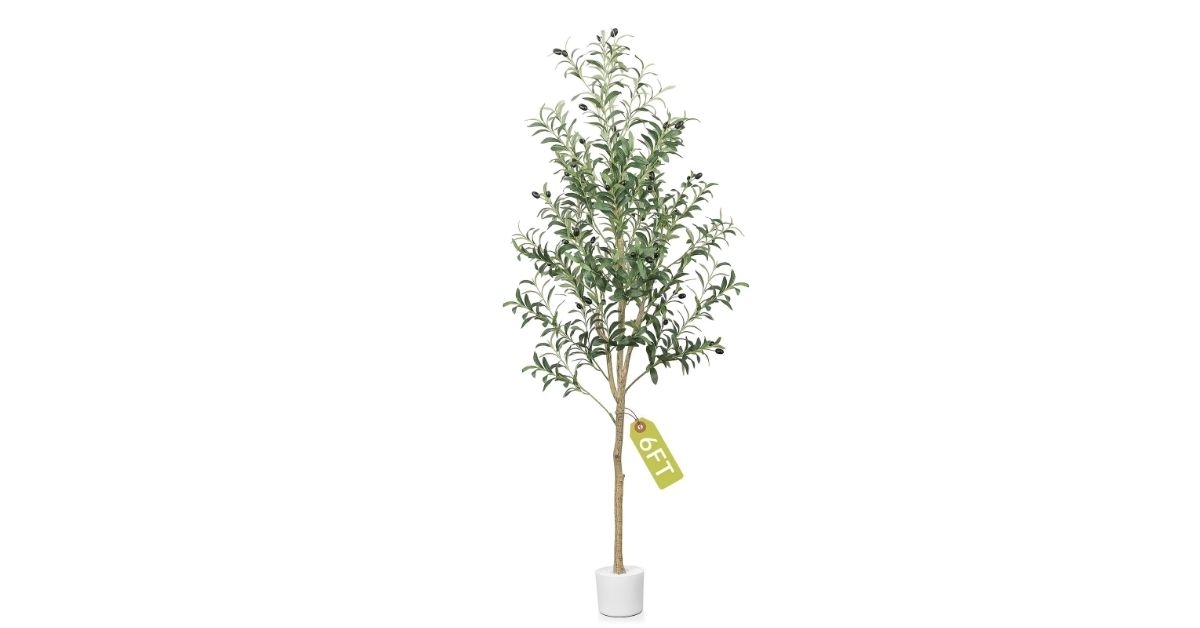faux olive tree
