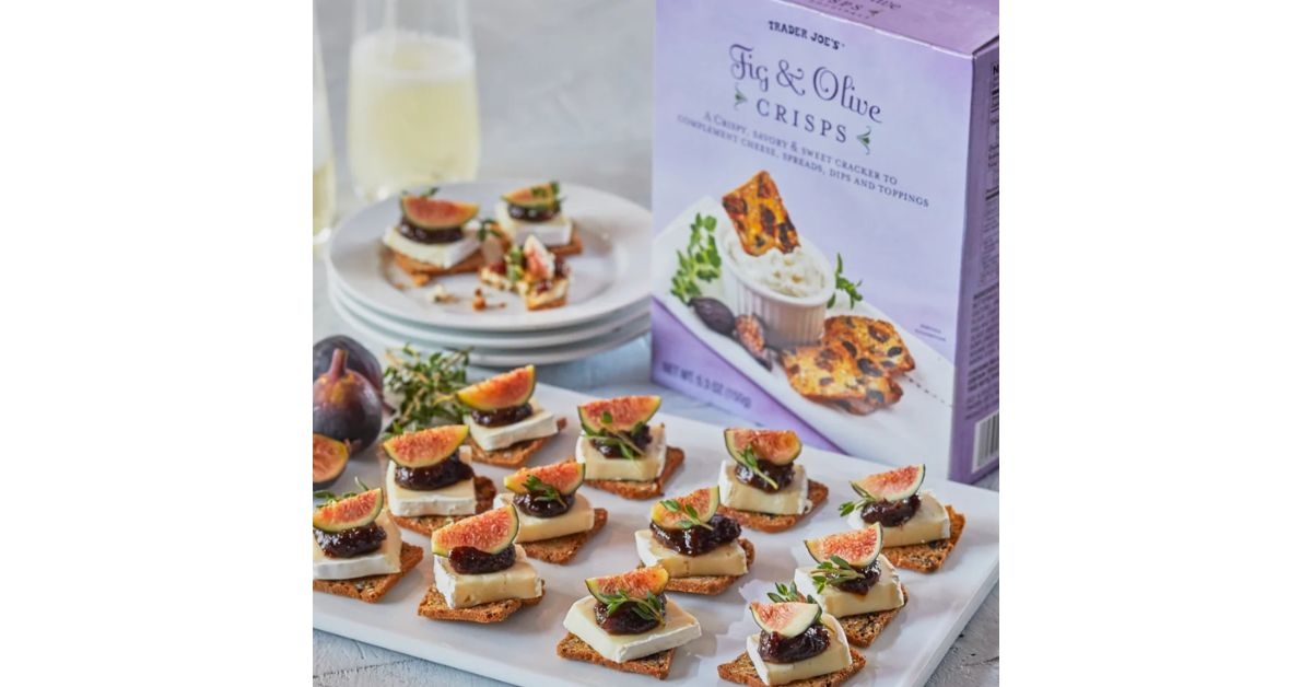 Aldi Fig and Olive Crisps