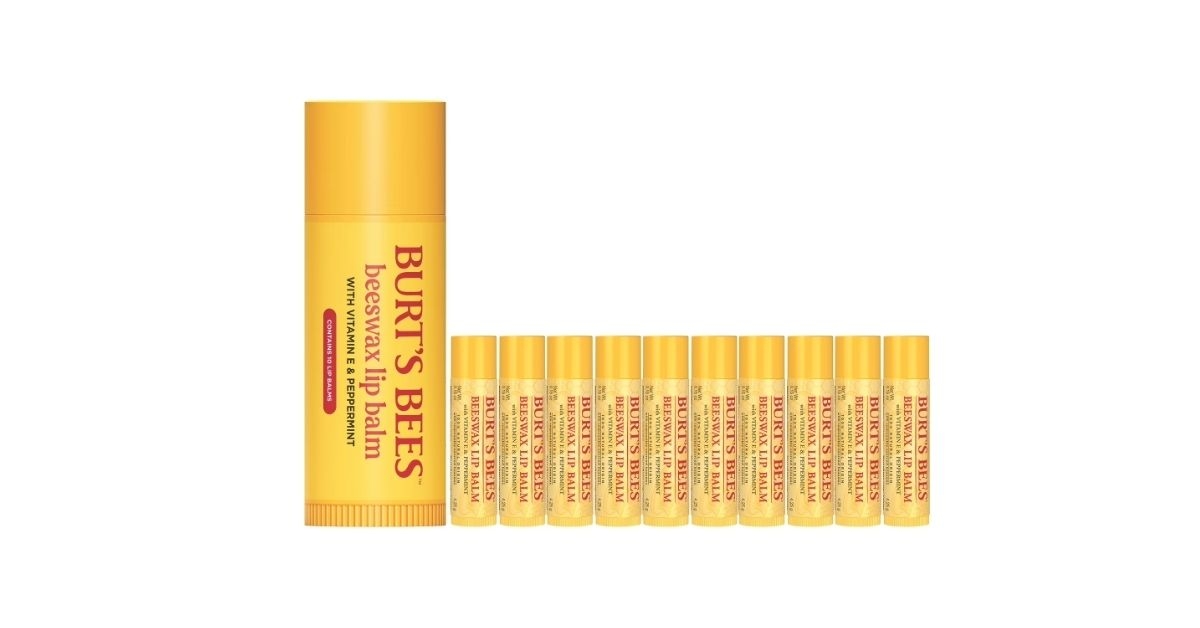 burts bees mega balm holiday limited edition