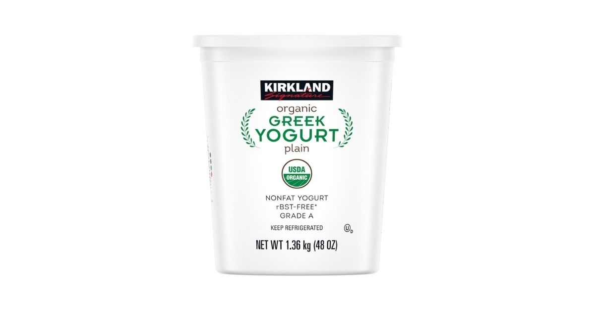 kirkland signature organic greek yogurt