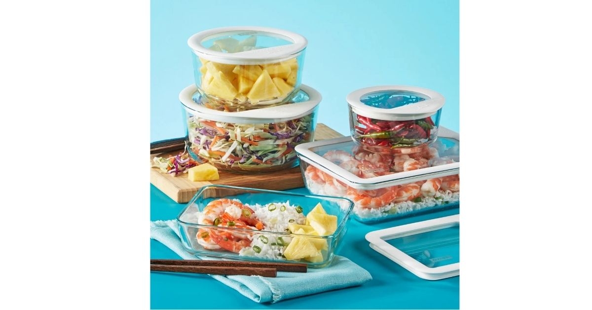 glass food storage set