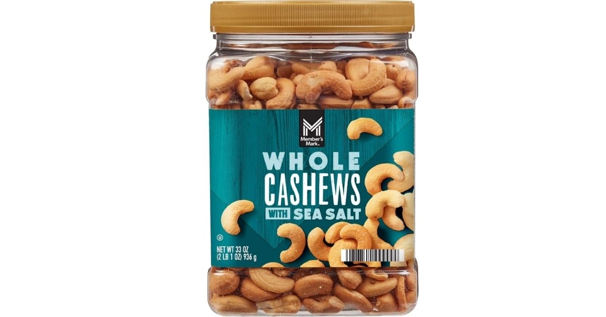 roasted whole cashews