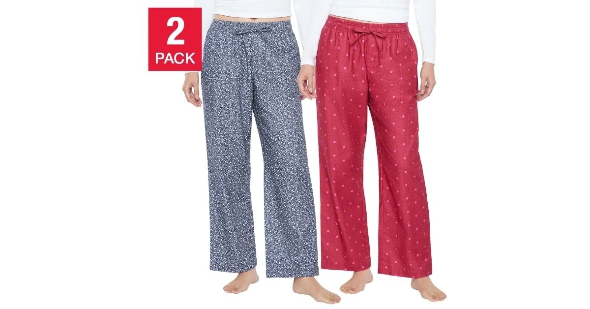 womens flannel pj pant