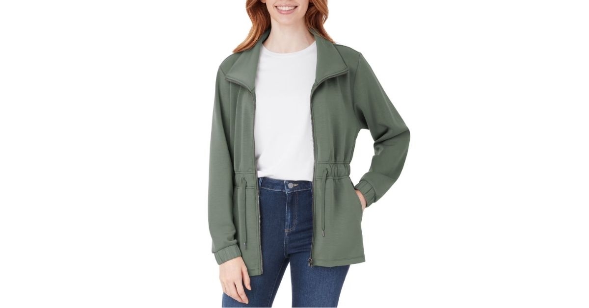 womens sandwash jacket