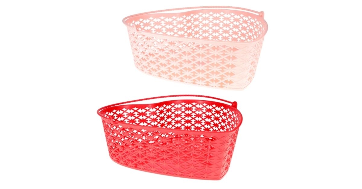 heart shaped basket