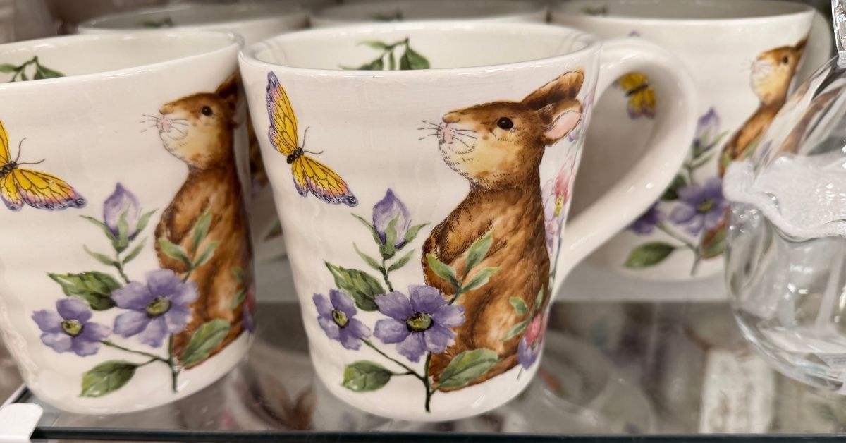 homegoods bunny mug