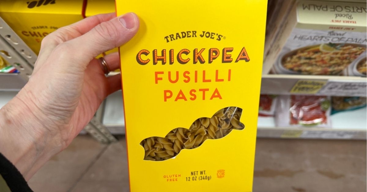 chickpea fusilli pasta