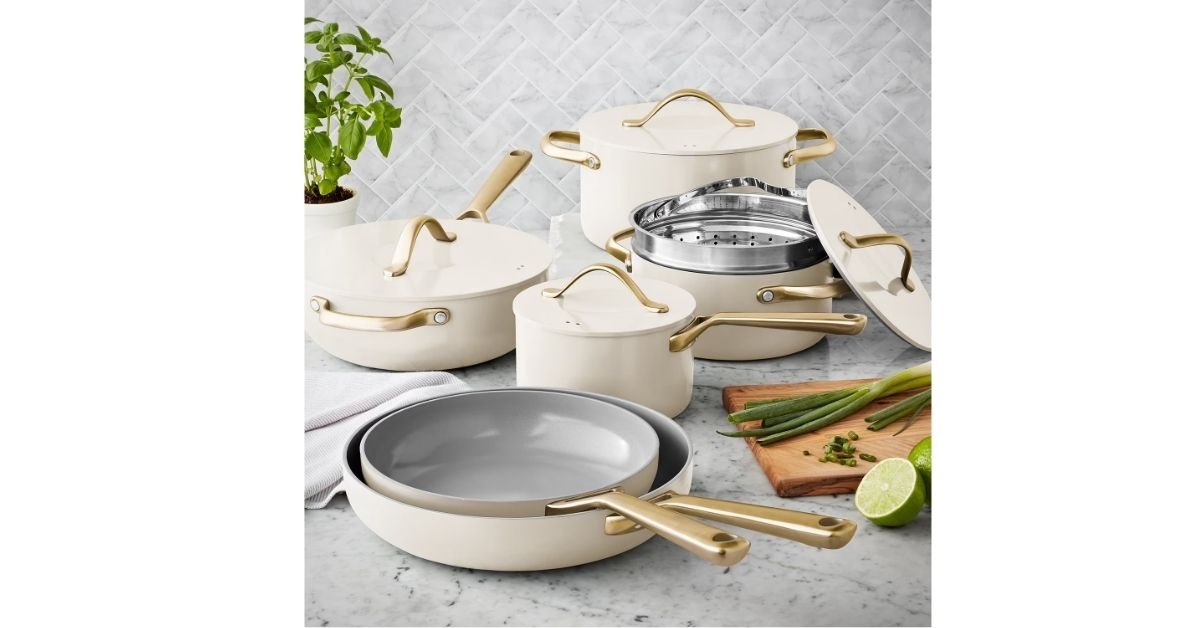 Member's Mark 11-Piece Modern Ceramic Cookware Set