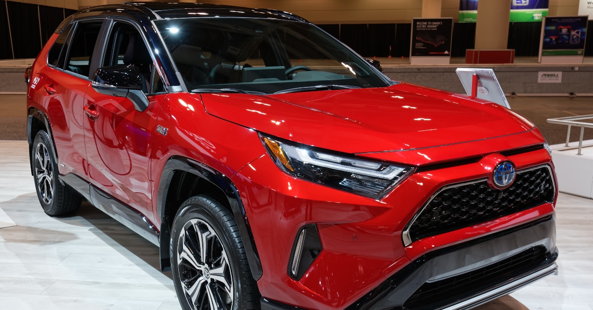 Toyota RAV4 Prime at the 2023 Canadian International Auto Show