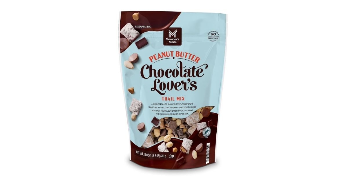 peanut butter chocolate lovers trail mix