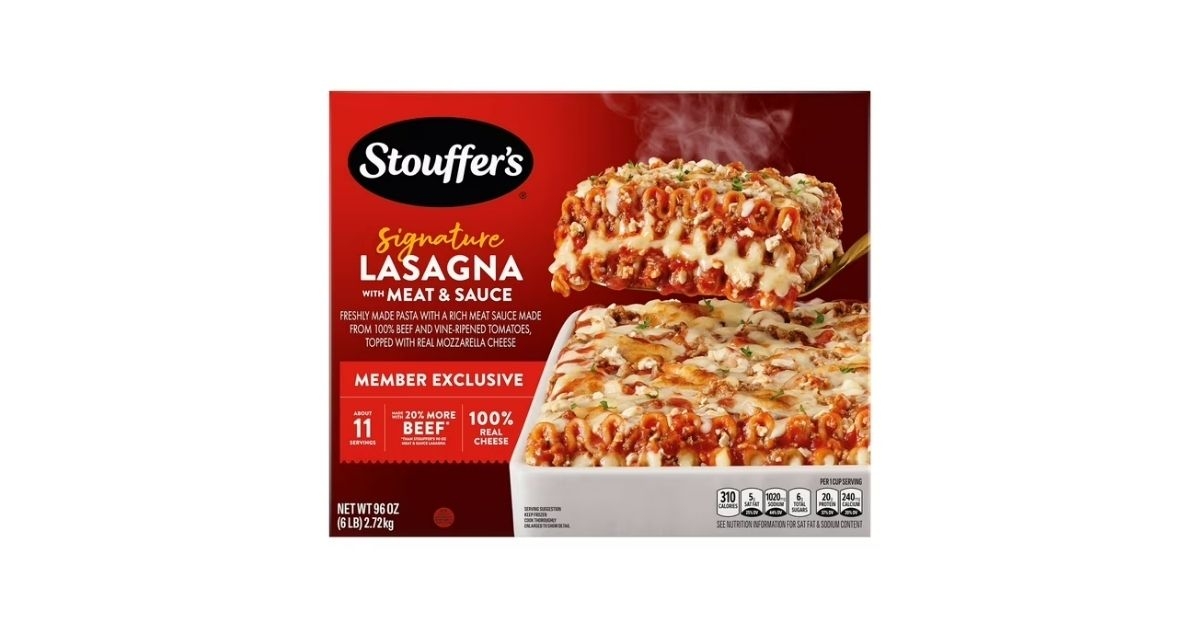 lasagna with meat sauce
