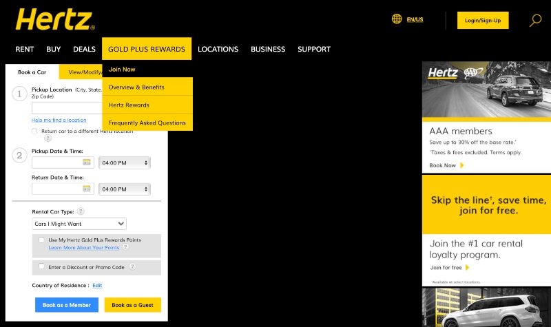 Hertz Gold Plus Rewards: How to Score Free Rental Cars & Other Perks